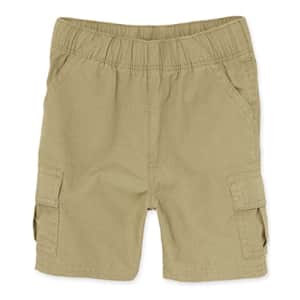 The Children's Place Baby Boys and Toddler Boys Pull On Cargo Shorts, Flax, 4T for $13 The Children's Place Baby Boys and Toddler Boys Pull On Cargo Shorts, Flax, 4T for $13