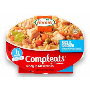 Hormel Compleats Rice & Chicken Microwave Tray 7-Pack for $10.43 via Sub & Save