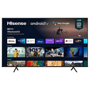 Hisense 75A6G 75" 4K HDR LED UHD Android Smart TV (2021) for $698