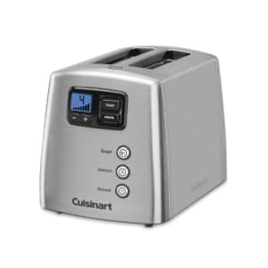 Cuisinart CPT-420 Touch to Toast Leverless 2-Slice Toaster, Brushed Stainless Steel for $110