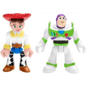 Fisher-Price Imaginext Toy Story Buzz Lightyear & Jessie for $3
