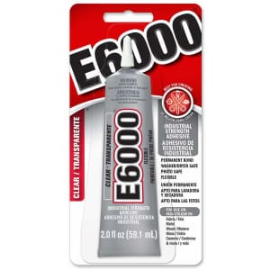 E6000 Industrial Strength Adhesive for $4