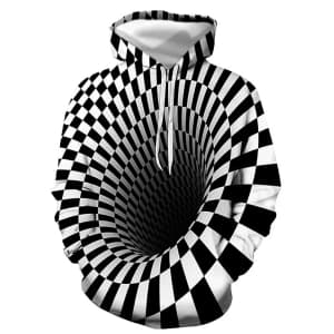 Men's 3D Graphic Hoodie for $12