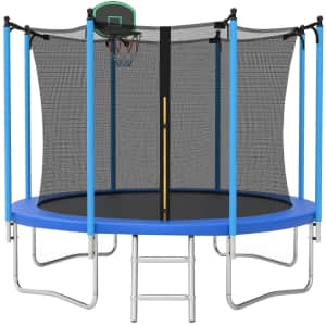 10-Foot Trampoline w/ Enclosure for $170 10-Foot Trampoline w/ Enclosure for $170
