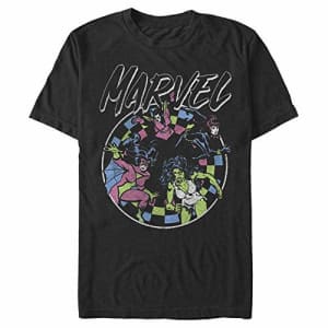 Marvel Men's T-Shirt, Black, Large for $10
