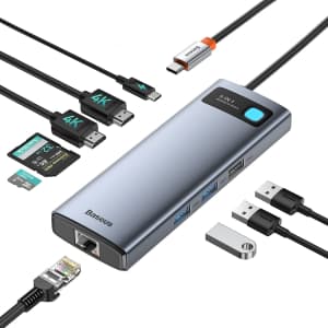 Baseus 9-in-1 USB-C Docking Station for $35