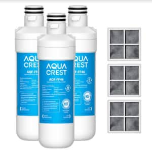 Aqua Crest LT1000PC Refrigerator Water Filter & Air Filter for $18