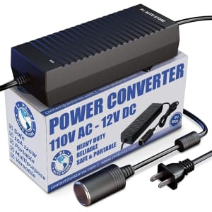 P.I. Auto Store 110V / 120V AC DC Power Converter for $23
