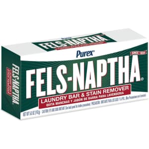 Fels Naptha Laundry Bar and Stain Remover: 86 cents via Sub. & Save Fels Naptha Laundry Bar and Stain Remover: 86 cents via Sub. & Save