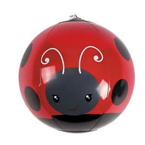 Fun Express Mini Ladybug Beach Balls (Set of 12) Pool and Birthday Party Favors, Giveaways and for $10