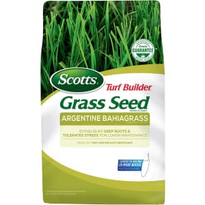 Scotts Turf Builder Grass Seed Argentine Bahiagrass 10-lb. Bag for $61