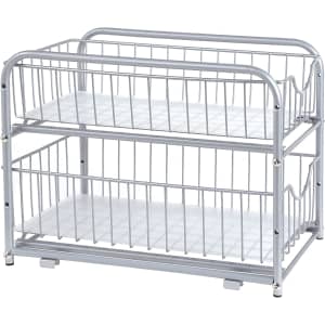 Songmics 2-Tier Sliding Cabinet Organizer for $22