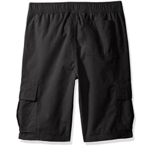 The Children's Place Boys' Uniform Pull On Cargo Shorts, Washed Blk, 16 for $12 The Children's Place Boys' Uniform Pull On Cargo Shorts, Washed Blk, 16 for $12