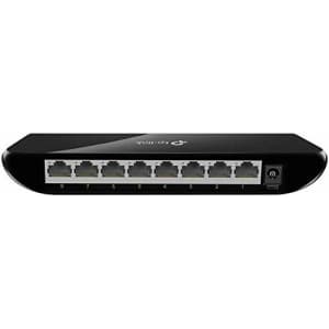 TP-Link 8 Port Gigabit Ethernet Network Switch | Plug and Play | Desktop or Wall-Mounting | Plastic for $25 TP-Link 8 Port Gigabit Ethernet Network Switch | Plug and Play | Desktop or Wall-Mounting | Plastic for $25