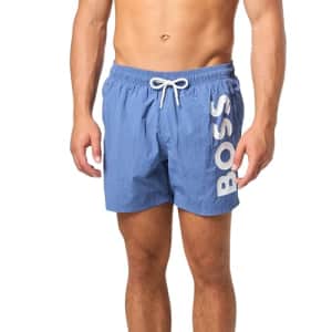BOSS Men's Standard Octopus Swim Trunk, Bijou Blue for $23 BOSS Men's Standard Octopus Swim Trunk, Bijou Blue for $23