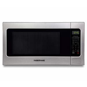 Farberware 2.2 Cu. Ft. 1200-Watt Microwave Oven with Smart Sensor Cooking, ECO Mode and LED for $180 Farberware 2.2 Cu. Ft. 1200-Watt Microwave Oven with Smart Sensor Cooking, ECO Mode and LED for $180