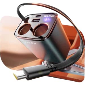 Lisen 5-in-1 Car Charger for $16
