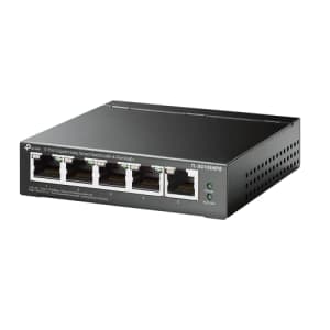 TP-Link TL-SG105MPE | 5 Port Gigabit PoE Switch | Easy Smart Managed | 4 PoE+ Ports @120W, w/ 1 for $80 TP-Link TL-SG105MPE | 5 Port Gigabit PoE Switch | Easy Smart Managed | 4 PoE+ Ports @120W, w/ 1 for $80