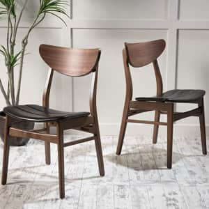 GDF Studio Mid-Century Dining Chair 2-Pack for $96