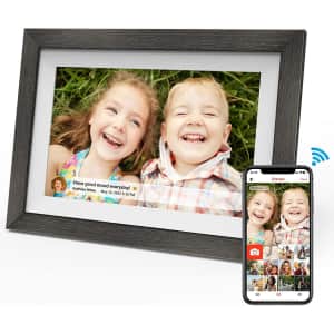 Puupll 10.1" WiFi Digital Picture Frame for $139