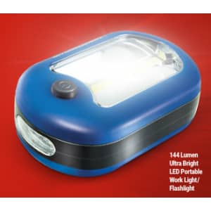 144-Lumen Ultra Bright LED Portable Worklight/Flashlight: free at Harbor Freight Stores