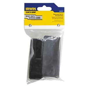 IRWIN Tools QUICK-GRIP Replacement Pads for XP600 Clamps, 2-Pack (1826576),Black,Small for $18