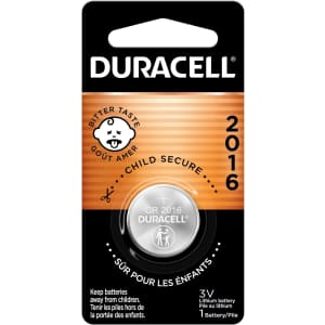 Duracell 2016 3V Lithium Coin Battery for $1.59 via Sub & Save