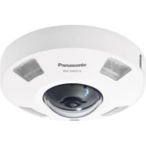 Panasonic i-Pro 5MP Outdoor 360° Fisheye Network Dome Security Camera for $230