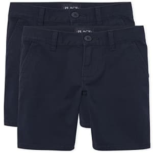 The Children's Place Girl's Chino Shorts, Tidal, 4 plus for $17