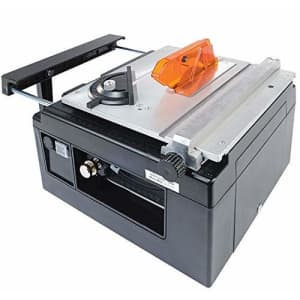 MicroLux Mini Tilt Arbor Table Saw Table Saw for Both Jobsite and Hobby Use, Easily Cuts Moldings for $350