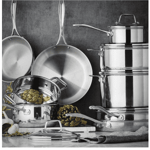 Member's Mark 14-Piece Tri-Ply Stainless Steel Cookware Set for $130 for members Member's Mark 14-Piece Tri-Ply Stainless Steel Cookware Set for $130 for members