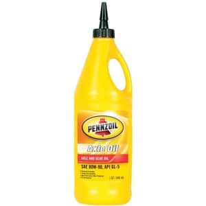 Pennzoil 80-W90 1-Qt. Axle Oil for $11.20 via Sub. & Save