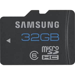 Samsung Electronics 32GB High Speed microSDHC Class 6 Memory Card (MB-MSBGB/AM) for $13