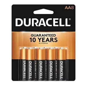 Duracell: Coppertop Alkaline Batteries, AA, 8/pack -:- Sold as 2 Packs of - 8 - / - Total of 16 for $19