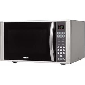 RCA RMW1134 21" 1.1 cu.ft, Microwave Oven Countertop, 20.75 x 16.20 x 11.00 Inches, Stainless Steel for $113