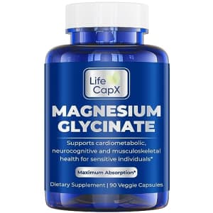Life CapX Magnesium Glycinate 90-Capsule Bottle for $11