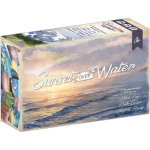 Sunset Over Water Card Game for $21