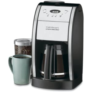 Cuisinart Grind & Brew 12-Cup Automatic Coffee Maker w/ Built-In Grinder for $75 Cuisinart Grind & Brew 12-Cup Automatic Coffee Maker w/ Built-In Grinder for $75