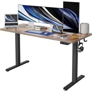 Fezibo Height Adjustable Electric Standing Desk for $200