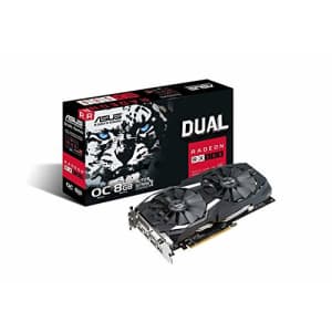 Asus DUAL-RX580-O8G Radeon RX 580 8GB 256-bit GDDR5 video card for $300