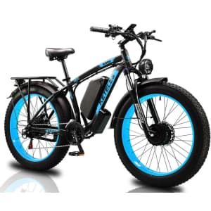 Keteles 26" 2,000W 48V 23Ah Dual Motor Fat Tire eBike for $1,039 Keteles 26" 2,000W 48V 23Ah Dual Motor Fat Tire eBike for $1,039