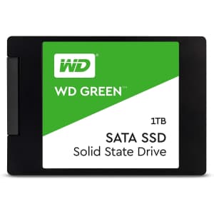 WD Green 1TB 2.5" Internal SSD for $166