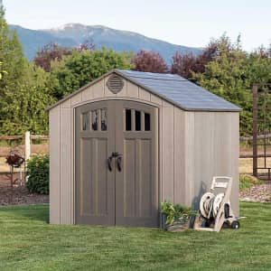 Lifetime 8x7.5-Foot Outdoor Storage Shed for $699 for members