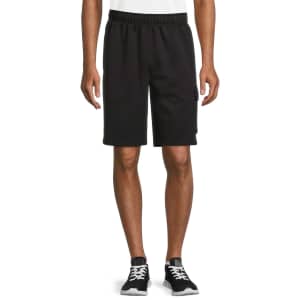 Athletic Works Men's Active Double Knit Cargo Shorts for $7