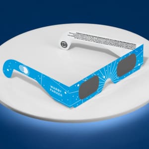Warby Parker Solar Eclipse Glasses for free