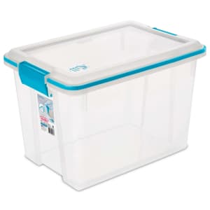Sterilite 20-Quart Storage Box w/ Latching Handles for $7