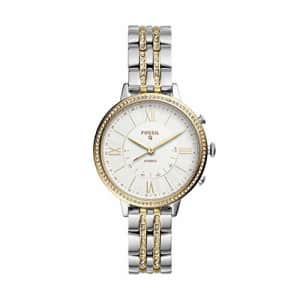 Fossil Women's Jacqueline Two-Tone Stainless Steel Hybrid Smartwatch, Color: Silver, Gold (Model: for $164 Fossil Women's Jacqueline Two-Tone Stainless Steel Hybrid Smartwatch, Color: Silver, Gold (Model: for $164