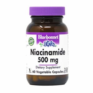 Bluebonnet Niaciamide 500 mg Vegetable Capsules, 60 Count for $13