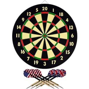 Trademark Games Dartboard Set for $21 Trademark Games Dartboard Set for $21