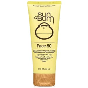 Sun Bum Face 50 SPF 50 Sunscreen for $11 Sun Bum Face 50 SPF 50 Sunscreen for $11